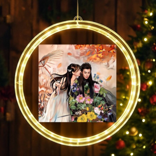 Discover Love Between Fairy and Devil starring Dylan Wang and Yu Shuxin LED Christmas Window Lights