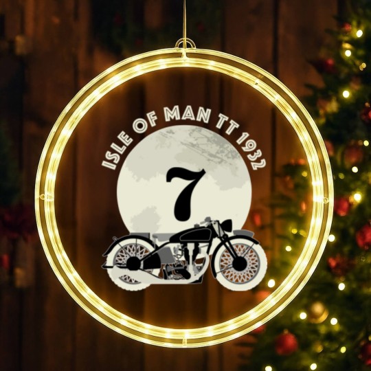 Discover Isle Of Man Tt Racing LED Christmas Window Lights