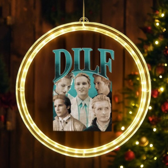 Discover Carlisle Cullen Vintage Retro 90's LED Christmas Window Lights - The Original DILF LED Christmas Window Lights