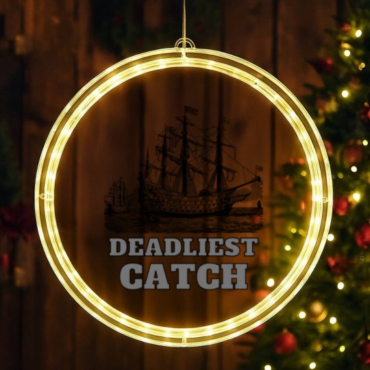 Discover time bandit fvliest catch LED Christmas Window Lights