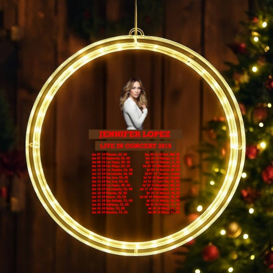 Discover JENNIFER LOPEZ TOUR 2019 BACK LED Christmas Window Lights