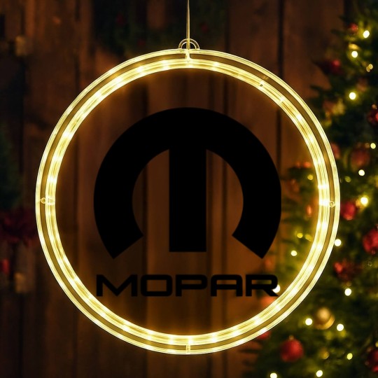 Discover Mopar Life LED Christmas Window Lights