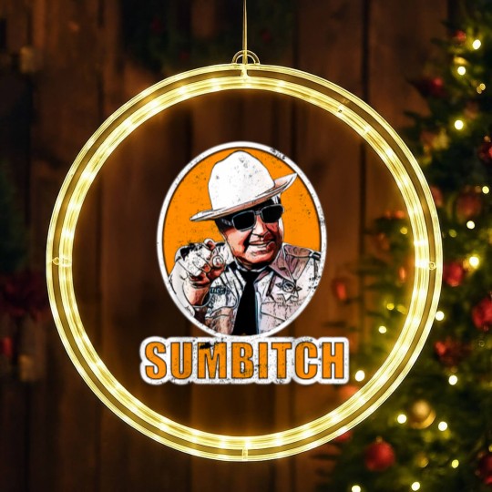 Discover Sumbitch distressedSUMBITCH smokey and the bandit LED Christmas Window Lights
