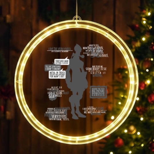 Discover Mass Effect Mordin Solus LED Christmas Window Lights