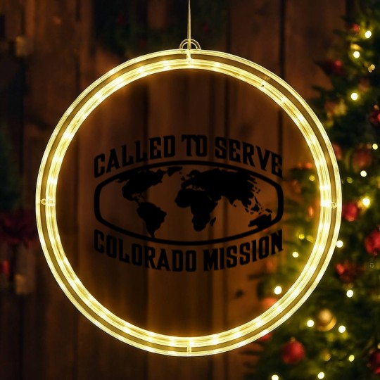 Discover Colorado Mission - LDS Mission CTSW LED Christmas Window Lights