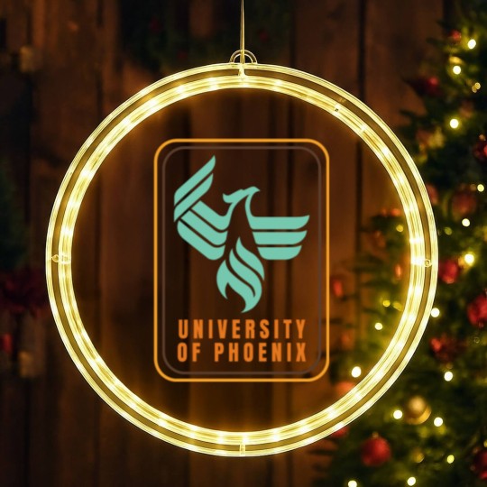 Discover University Of Phoenix LED Christmas Window Lights