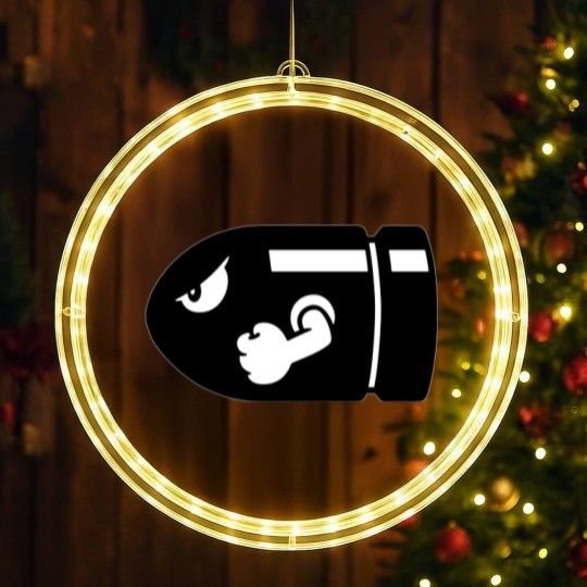 Discover Bullet bill LED Christmas Window Lights