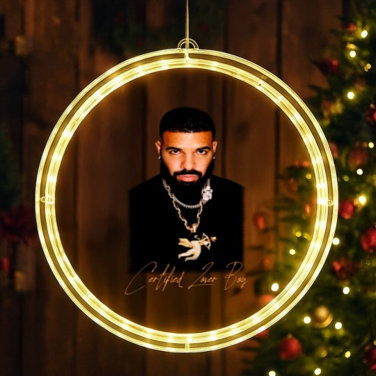 Discover Drake Certified Lover Boy Vintage LED Christmas Window Lights, Drake Graphic LED Christmas Window Lights, Drake Merch, Drake Tour LED Christmas Window Lights