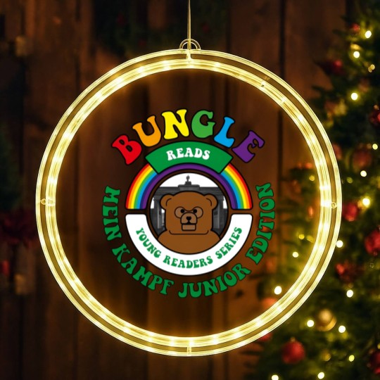 Discover Bungle reads… Mein Kampf Junior Edition - Parody Design - LED Christmas Window Lights
