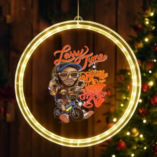 Discover Larry June Unisex LED Christmas Window Lights Rapper Larry June, Larry June Fan LED Christmas Window Lights, Bay Area, San Francisco