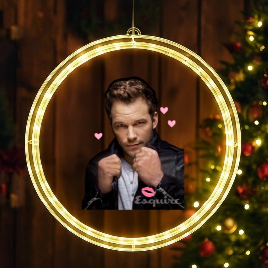 Discover Chris Pratt LED Christmas Window Lights
