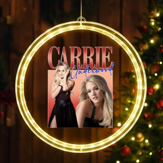 Discover Carrie Underwood LED Christmas Window Lights