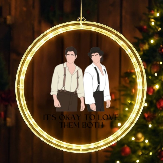Discover It's okay to love them both - The vampire diaries LED Christmas Window Lights | Salvatore Brothers The vampire diaries