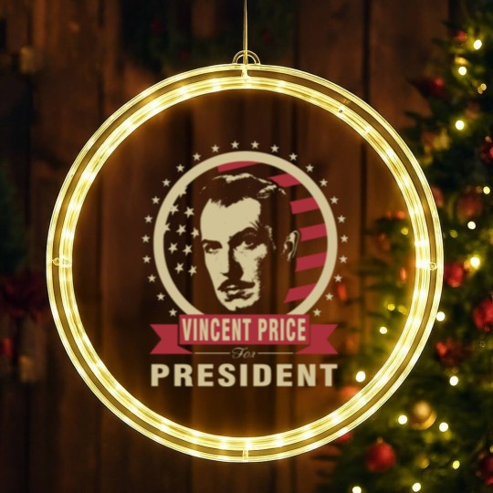 Discover Vincent Price for President LED Christmas Window Lights LED Christmas Window Lights