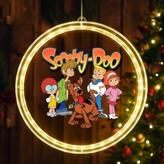 Discover Scooby-Doo LED Christmas Window Lights, Retro Christmas Crewneck LED Christmas Window Lights