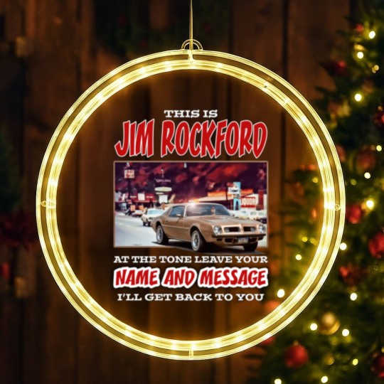 Discover The Rockford Files LED Christmas Window Lights