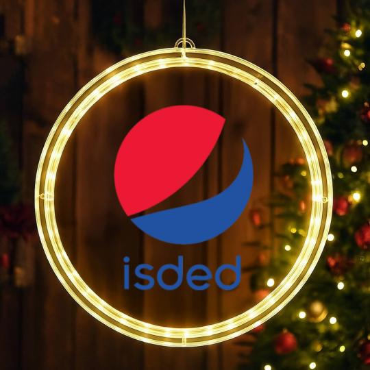Discover isded boisson gazeuse LED Christmas Window Lights