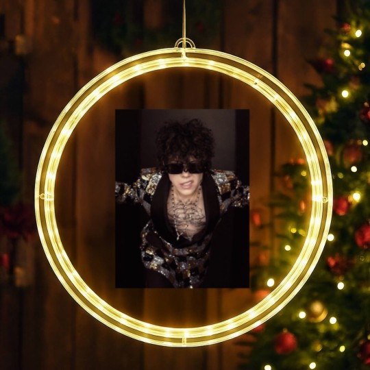 Discover Designer LP Laura Pergolizzi Lost On You Black LED Christmas Window Lights