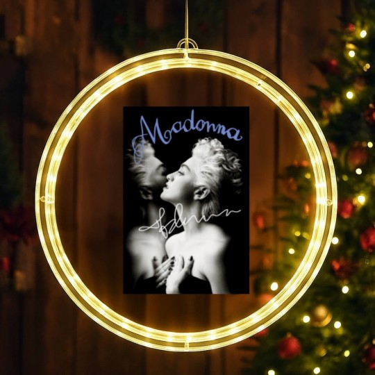 Discover Madonna LED Christmas Window Lights, Madonna Music LED Christmas Window Lights, The Celebration Concert LED Christmas Window Lights for fan