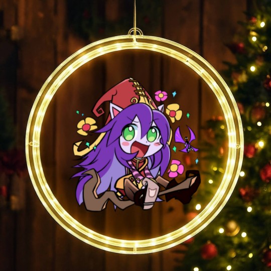 Discover League of Legends Lulu LED Christmas Window Lights. Lulu's Magical Menagerie LED Christmas Window Lights. League of legends LED Christmas Window Lights