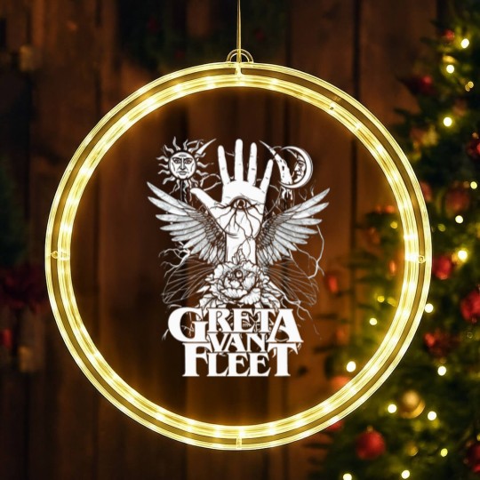 Discover Greta Van Fleet LED Christmas Window Lights, Greta Van Fleet LED Christmas Window Lights, Dream In Gold Tour 2022