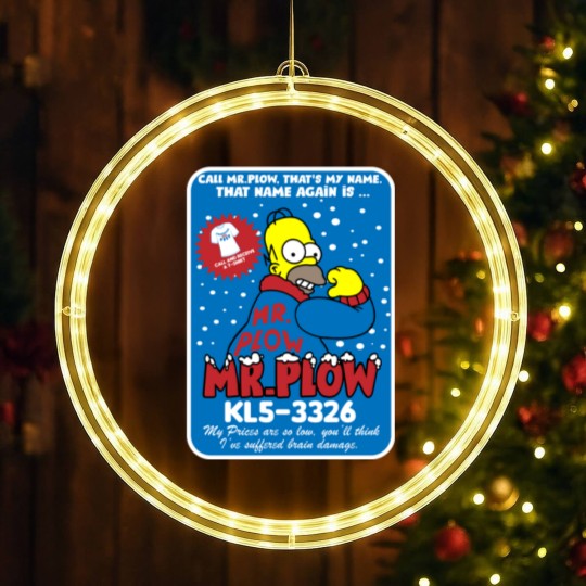Discover Mr Plow thats my name LED Christmas Window Lights