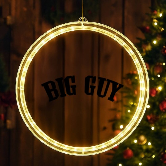Discover Father Big Guy LED Christmas Window Lights