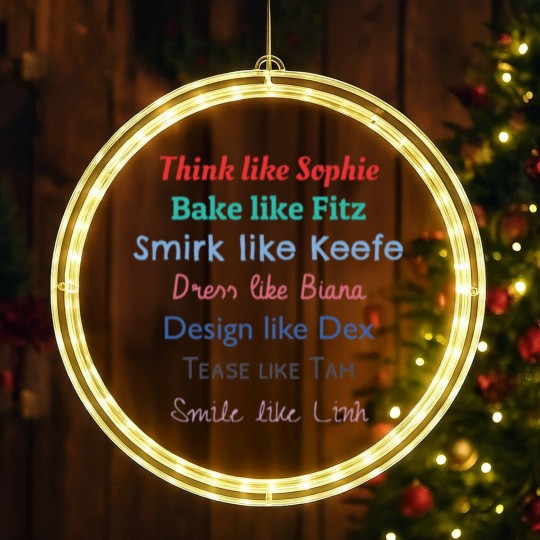 Discover Keeper of the Lost Cities Spectacular Seven LED Christmas Window Lights