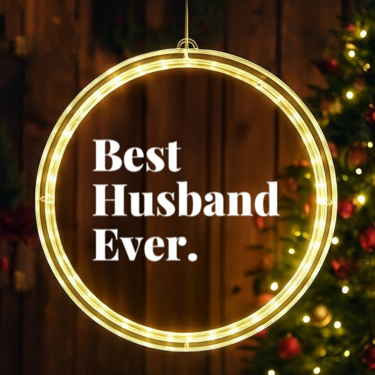Discover Best husband ever LED Christmas Window Lights