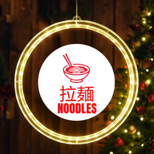 Discover ramen noodles LED Christmas Window Lights