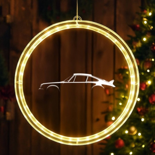 Discover 911 Silhouette LED Christmas Window Lights