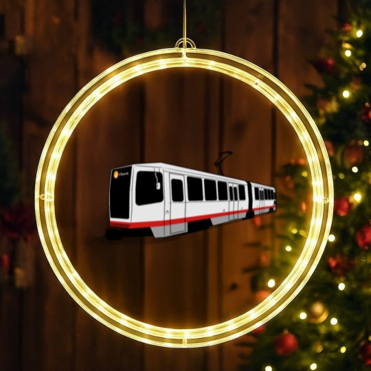 Discover J Church - San Francisco Muni Train LED Christmas Window Lights
