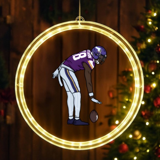 Discover Justin Jefferson Celebration - Justin Jefferson - LED Christmas Window Lights
