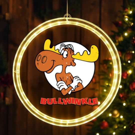 Discover Bullwinkle LED Christmas Window Lights