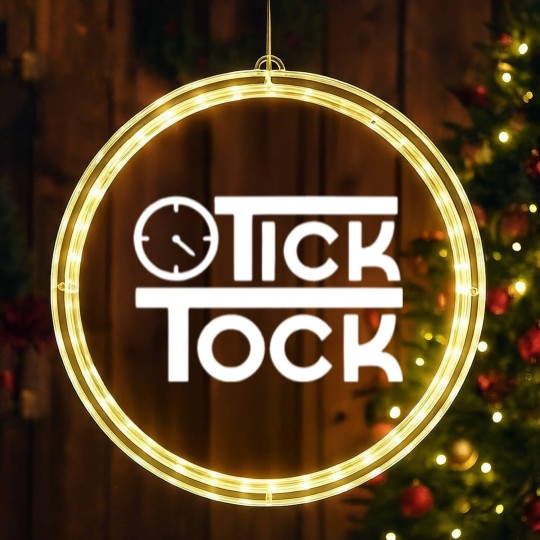 Discover Tick Tock LED Christmas Window Lights