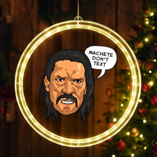 Discover Danny Trejo Sticker LED Christmas Window Lights
