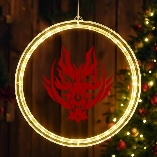 Discover GOD EATER - Fenrir Logo LED Christmas Window Lights