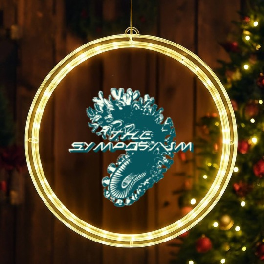Discover The Symposium sci-fi with new logo LED Christmas Window Lights