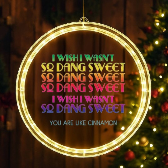 Discover I Wish I Wasn't So Dang Sweet - Bad Lip Reading Hostiles on the Hill - Bad Lip Reading - LED Christmas Window Lights