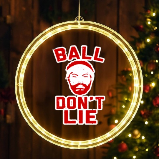 Discover BALL DONT LIE FUNNY RASHEED WALLACE LED Christmas Window Lights