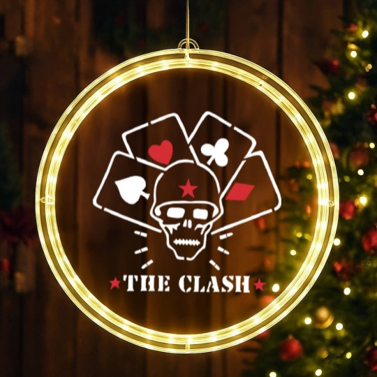 Discover The Clash Straight To Hell LED Christmas Window Lights