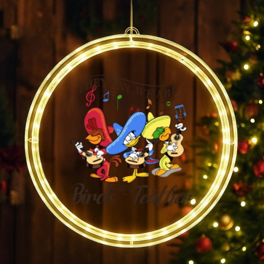 Discover The Three Caballeros LED Christmas Window Lights