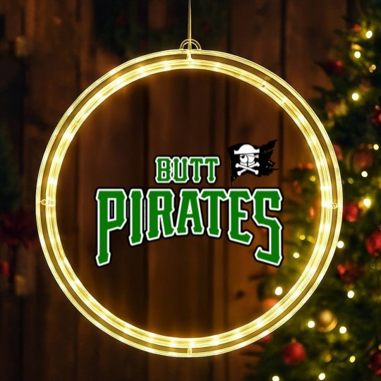 Discover Butt Pirates Green - Butt Purates - LED Christmas Window Lights