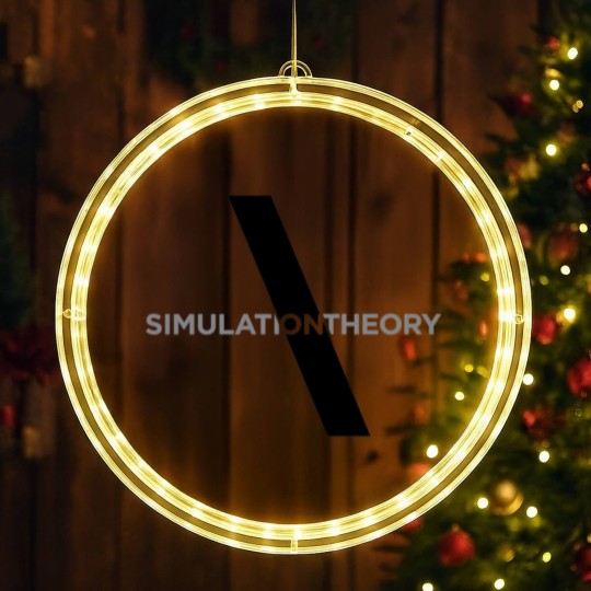 Discover Muse - Simulation Theory LED Christmas Window Lights