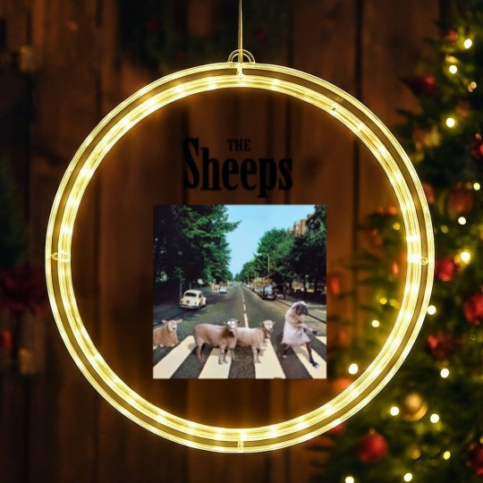 Discover Abbey Road The sheeps LED Christmas Window Lights