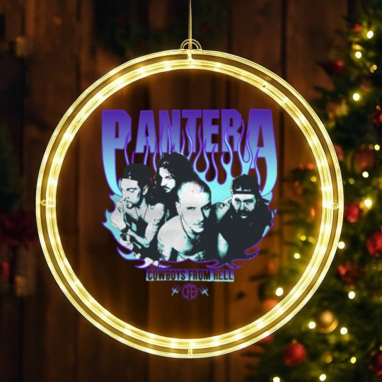 Discover Mayhem Skull LED Christmas Window Lights, Classic Rock Vintage LED Christmas Window Lights, Retro Vintage LED Christmas Window Lights