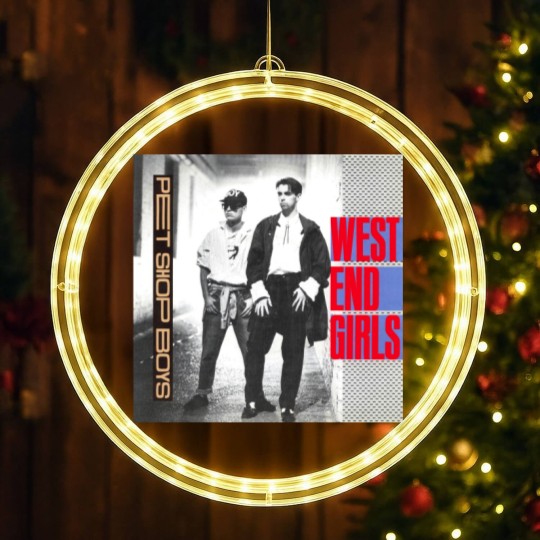 Discover Pet Shop Boys Unisex LED Christmas Window Lights: West End Girls