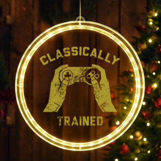 Discover Gamer LED Christmas Window Lights, Video Game LED Christmas Window Lights, Gamer Gift, Nerdy LED Christmas Window Lights, LED Christmas Window Lights For Gamers, Funny Gaming LED Christmas Window Lights