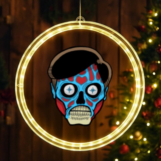 Discover They DO Live! - They Live - LED Christmas Window Lights