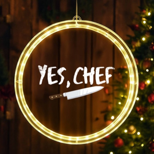Discover Chef Yes Chef LED Christmas Window Lights